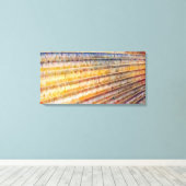 Abstract 14024 canvas afdruk (Insitu (Houten vloer))