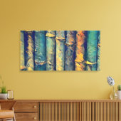 Abstract 14072 canvas afdruk (Insitu (Woonkamer))