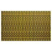 Abstract 140823 - Amber op zwart Stof (Yard (91,4 cm))