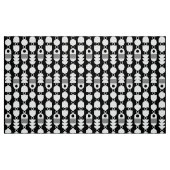 Abstract 140823 - Wit op Zwart Stof (Fat Quarter)