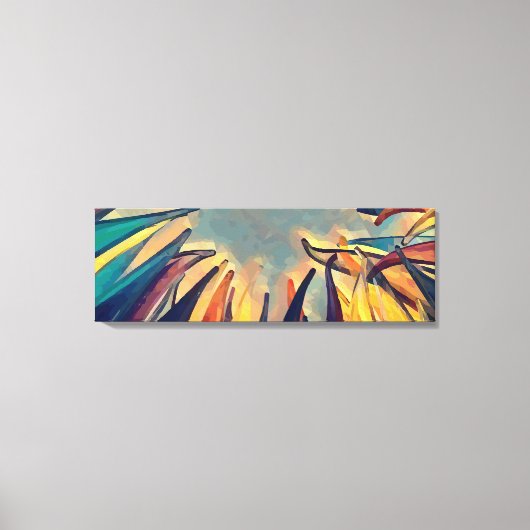 Abstract 14110 canvas afdruk (Voorkant)