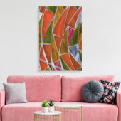 Abstract 14116 canvas afdruk (Insitu (Woonkamer))