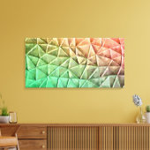 Abstract 14118 canvas afdruk (Insitu (Woonkamer))