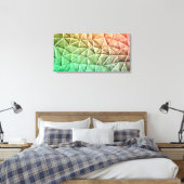 Abstract 14118 canvas afdruk (Insitu (Slaapkamer))