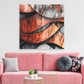 Abstract 14156 canvas afdruk (Insitu (Woonkamer))
