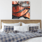 Abstract 14156 canvas afdruk (Insitu (Slaapkamer))