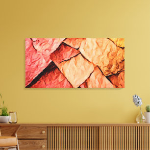 Abstract 14208 canvas afdruk