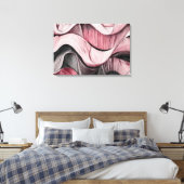 Abstract 14213 canvas afdruk (Insitu (Slaapkamer))