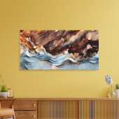 Abstract 14254 canvas afdruk (Insitu (Woonkamer))