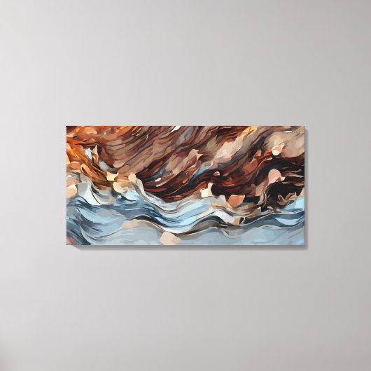 Abstract 14254 canvas afdruk (Voorkant)