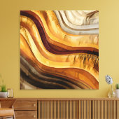 Abstract 14285 canvas afdruk (Insitu (Woonkamer))