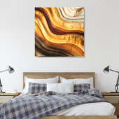 Abstract 14285 canvas afdruk (Insitu (Slaapkamer))