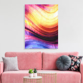 Abstract 14321 canvas afdruk (Insitu (Woonkamer))