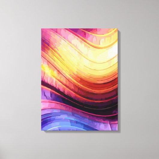 Abstract 14321 canvas afdruk (Voorkant)