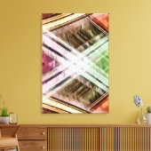 Abstract 14365 canvas afdruk (Insitu (Woonkamer))