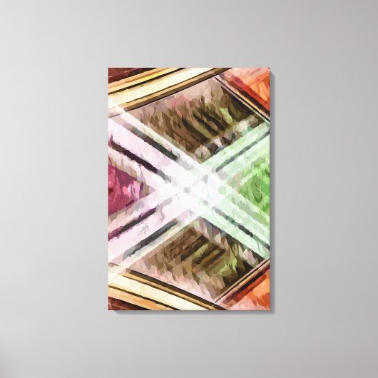 Abstract 14365 canvas afdruk (Voorkant)