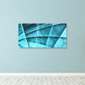 Abstract 14409 canvas afdruk (Insitu (Houten vloer))