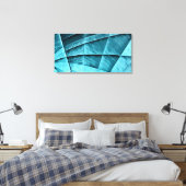 Abstract 14409 canvas afdruk (Insitu (Slaapkamer))