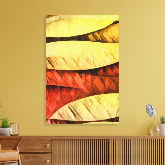 Abstract 14508 canvas afdruk (Insitu (Woonkamer))