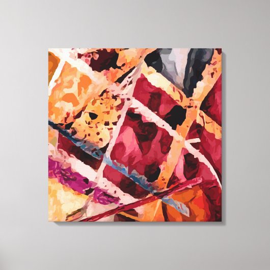 Abstract 14545 canvas afdruk (Voorkant)