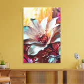 Abstract 14639 canvas afdruk (Insitu (Woonkamer))