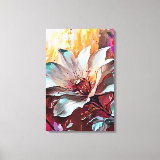 Abstract 14639 canvas afdruk (Voorkant)