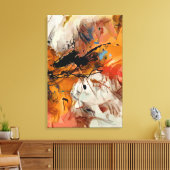 Abstract 14642 canvas afdruk (Insitu (Woonkamer))