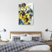 Abstract 14657 canvas afdruk (Insitu (Slaapkamer))