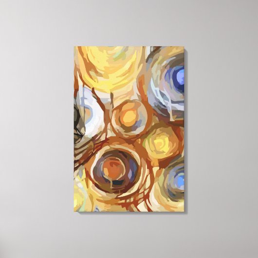 Abstract 14658 canvas afdruk (Voorkant)