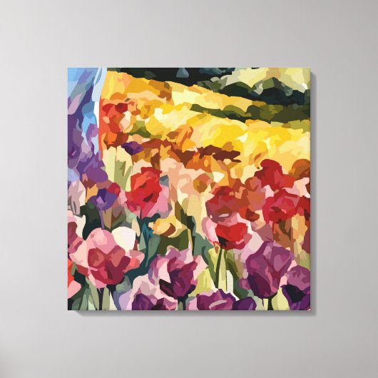 Abstract 14661 canvas afdruk (Voorkant)