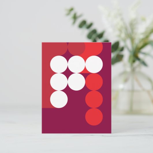 Abstract#15 Briefkaart (Staand voorkant)