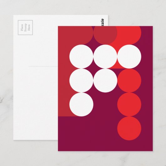 Abstract#15 Briefkaart (Voorkant / Achterkant)