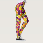 Abstract 160417 - Wijngom Leggings (Rechts)