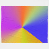 Abstract 161116(07) fleece deken (Voorkant (Horizontaal))