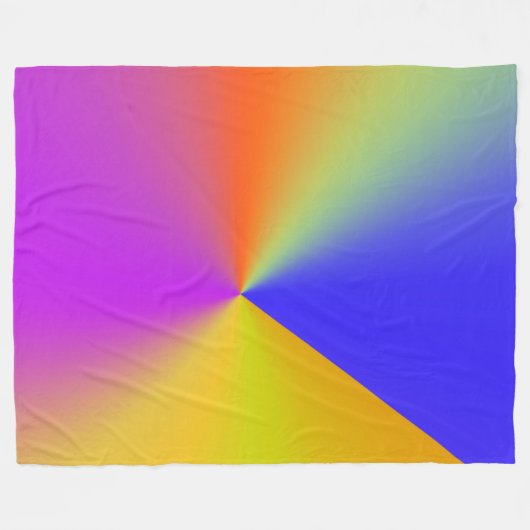 Abstract 161116(07) fleece deken (Voorkant (Horizontaal))