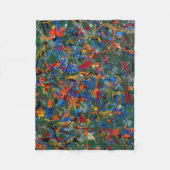 Abstract #17 fleece deken (Voorkant)