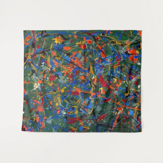 Abstract #17 Groot Wandkleed (Voorkant (horizontaal))