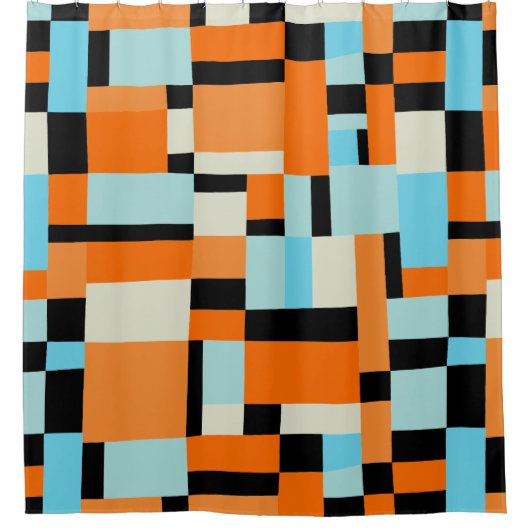 Abstract 180316 douchegordijn (Voorkant)