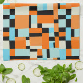 Abstract 180316 theedoek (Gevouwen)