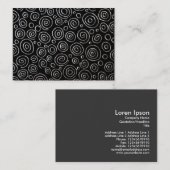 Abstract 181112 - Exotisch metaal Visitekaartje (Voorkant / Achterkant)