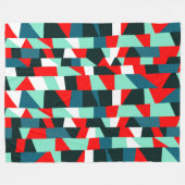 Abstract 190513 fleece deken (Voorkant (Horizontaal))