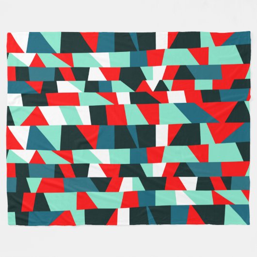 Abstract 190513 fleece deken (Voorkant (Horizontaal))