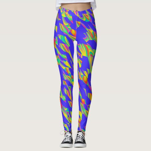 Abstract 190716(02) leggings (Voorkant)