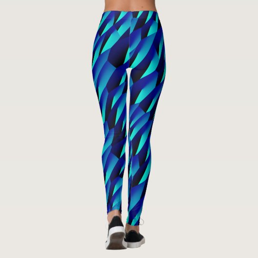 Abstract 190716(05) leggings (Achterkant)