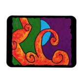 Abstract 1-6-10 Premium Flex Magnet Magneet (Horizontaal)