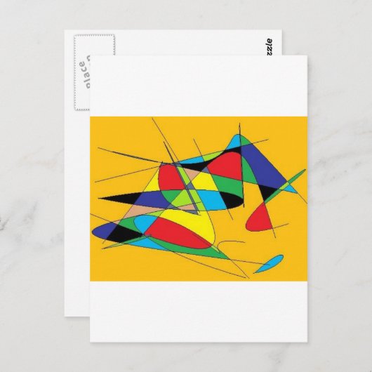 ABSTRACT 1 BRIEFKAART (Voorkant / Achterkant)