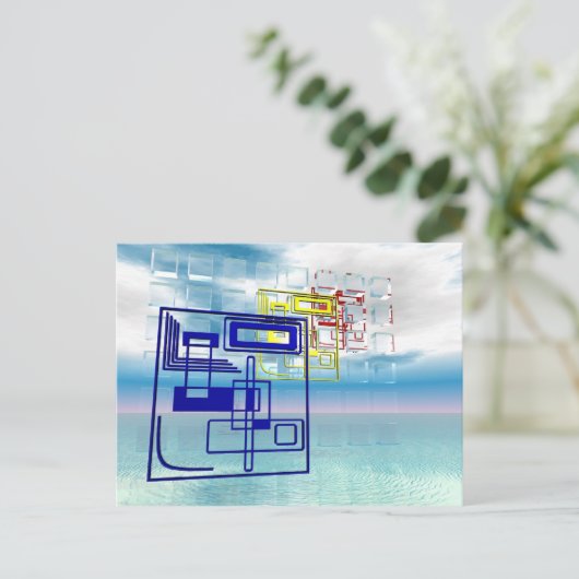 ABSTRACT 1 BRIEFKAART (Staand voorkant)