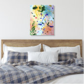 Abstract #1 canvas afdruk (Insitu (Slaapkamer))