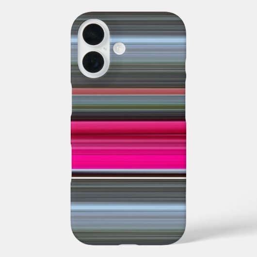 Abstract #1: Cerise en grijs Case-Mate iPhone Case (Achterkant)
