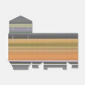 Abstract #1: Geel en grijs Bedankdoosjes (Uitgevouwen)